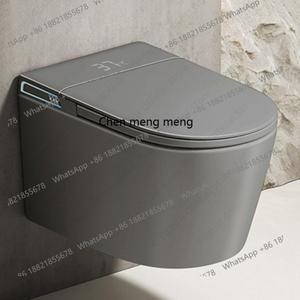 라포식 블랙/그레이/화이트 궁극의 벽걸이형 스마트 비데 일체형 물탱크 변기 온수 시트