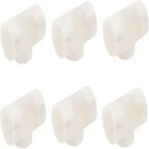 6 기관절개 필터 열수분 교환기 HME 공급. 개별 포장.