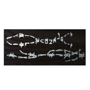 기타악세사리 Wire-Metallic 악기스티커 Hard Rock/Metal Barbed (WFK9M00)