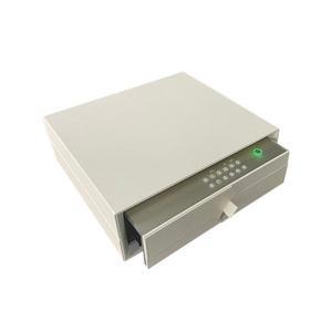 가정용 소형 숨김 금고 마이크로파이버 가죽 디자인 디지털 비밀번호 서랍