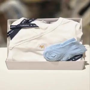 [블루독베이비 10] 26SS신상(WH)구름모달배내바디수트컬러팝양말세트 (1461700400501104)