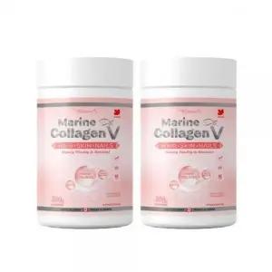 PNC 300달톤 먹는 저분자 마린 피쉬 콜라겐 파우더 300g 2병세트 (WFK99Z2)