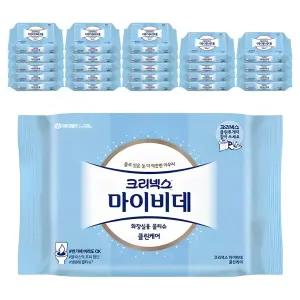 마이비데 클린케어 대용량 휴대용 화장실용 비데티슈 휴대형 55g 46매 24개