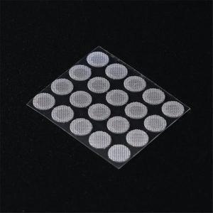 자체 접착 헤드셋 교체 인이어 헤드폰 부품 방진 그물 먼지 네트워크 스틸 메쉬 필터 스크린 4.2mm 5mm