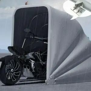 차량용 그늘막 텐트 차고 접이식 오토바이 주차 가림막