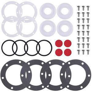 3434024 허브 캡 359-5999 오일 윈도우용 아일비우코 4팩 359599 윈도우 커버 키트 플러그 및 개스킷 교체 스템코 343-4024용