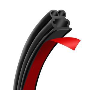 85.28피트 자동차 풍화 제거 방음 트렁크용 두꺼운 고무 도어 씰 스트립 - 트럭 SUV를 위한 범용 액세서리 개스킷 선루프 윈드실드 스트립.