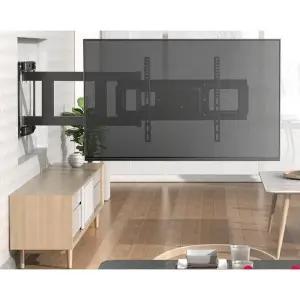 벽면 티비 회전브라켓 65인치 회전신축 만능회전식 텔레비전