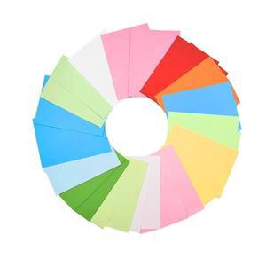 로바식 50pcs A4/A3  Scrapbooking 골판지 종이 160g 매트 컬러 카드 수제 DIY 만들기 사무 용품