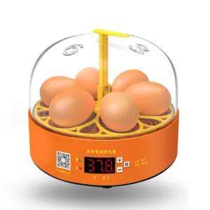 미니 6구 자동 회전 닭 계란 병아리 달걀 부화기