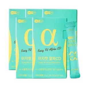 락토온 이지핏 알파CD 14포 4+1박스 (10주분)