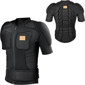 벤켄 남성용 여성용 프로 충돌 방지 스포츠 셔츠 뒷좌석 보호 스케이트보드 스케이트 스노보드 사이클링용