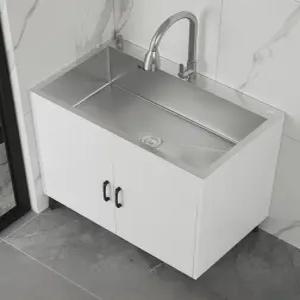 싱크대 사무실 미니 개수대 탕비실 주방 원룸 보조 하부장 간이 싱크대 야외 세면 주방보조용