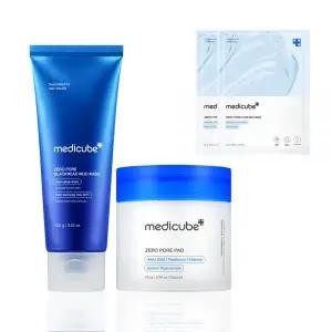 메디큐브 제로모공올킬 2종세트_제로모공패드2.0, 제로 모공 블랙헤드 머드팩