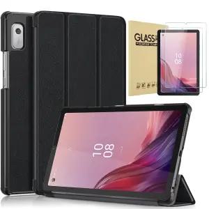 [관부가세포함] Nook 9인치용 케이스 레노버 태블릿(2024) 자동 깨우기/절전 기능이 있는 스탠드 커버