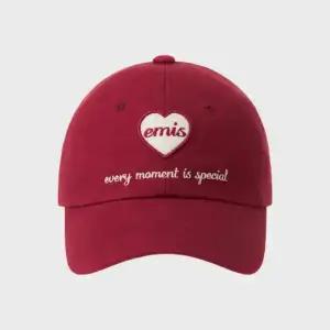 EMIS 이미스 HEART WAPPEN BALL CAP-RED 544391