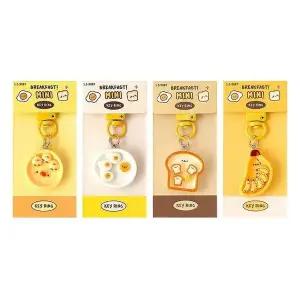 파우치가방장식 과일 케이스 꾸미고싶은곳 접시모양 모형키링 12p (WFKA232)