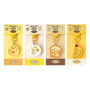 파우치가방장식 과일 케이스 꾸미고싶은곳 접시모양 모형키링 12p (WFKA2NZ)