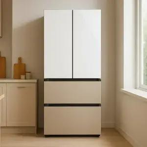 삼성전자 비스포크 AI RK70F58M1ZG 김치냉장고 586L 에센셜 화이트+에센셜 베이지