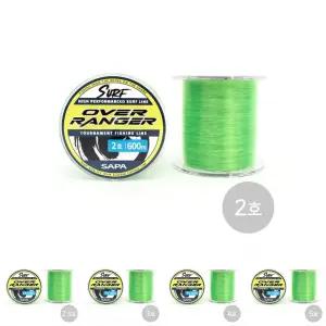 (600m)(2호) 형광그린 원투전용 낚시줄/나일론줄/낚시/라인줄/원줄/릴낚시줄/직진성/유연성/줄꼬임/방지용