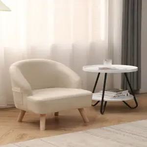 쇼파 편한 거실 패브릭 소파 낮은 카페 안락의자 일인