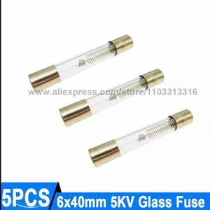 6X40MM 전자 튜브 고전압 유리 75A 85A 레인지 홀더 9A 8A 65A 7A 6A 퓨즈 와이어 5KV