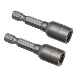 라보식 육각 섕크 마그네틱 너트 드라이버 소켓 스크루 전동 드릴용 수공구 1/4 인치 6mm 10mm 2 개