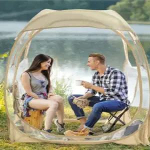 1인 낚시텐트 방풍 빙어 산천어 원터치 동계텐트