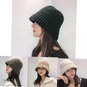 니트버킷햇 버킷햇 니트 니트벙거지 니트모자 CW00527 겨울버킷햇 벙거지 여성 다운햇 버킷모자 모자 겨울