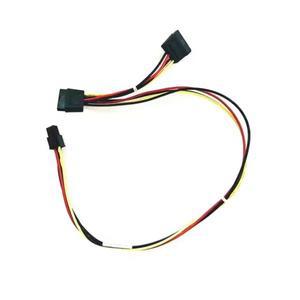 4핀에서 2포트 HDD SSD SATA 전원 소켓 케이블 커넥터 HP 6000 컴퓨터 메인보드 PSU용