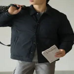 남자 패딩 점퍼 오리털 칼라 숏 가을 겨울 기모 도톰 보온 캐주얼 코트 원픽4