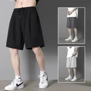 남성여름팬츠 고무줄반바지 쿨링팬츠 남성쿨링반바지 밴딩 남성 트레이닝