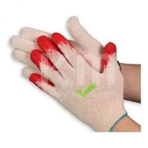 고품질 반코팅 작업 장갑 면 가죽 목장갑 겨울용장갑 면장갑 (WFKAPNH)