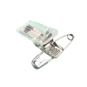 명찰 부착용 집게 옷핀 집게핀 이름표 사원증 ID카드 클립 네임핀 만들기 부자재 재료 6개