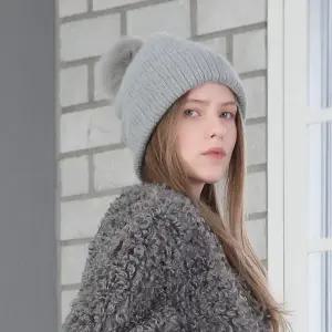 70천연폭스왕방울 니트비니