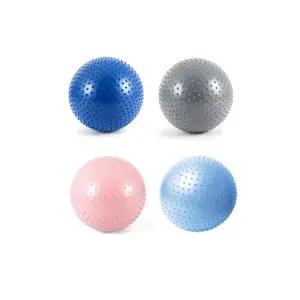 미용 다이어트 가정용 마사지짐볼 65cm 트레이닝용품 헬스짐볼 스포츠 공운동 소도구 홈트레이닝도구 돔볼