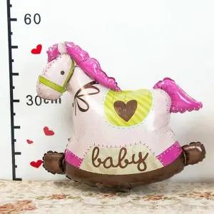 호일 파티 핑크 목마 은박 풍선 기획상품 1입 말 추천 모양