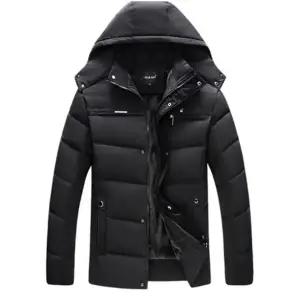 후드 남성 숏패딩 데일리 탈부착 안감 겨울잠바 패딩 기모 남자패딩 털안감