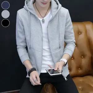 겨울 남자후드 기모 후드집업 남성집업 집업 남성 베이직 남자집업 데일리