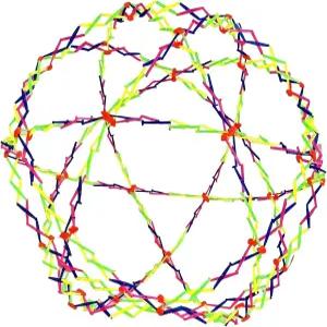 대형 플라스틱 호흡 장난감 구 11.8인치에서 39.4인치로 확장 가능한 새로운 무지개 공 와 소년을 위해