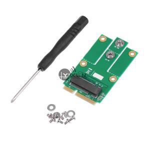 M.2 NGFF B 키 미니 소형 호환 PCI-E 변환 어댑터 카드로 SIM 슬롯 지원 3G 4G LTE 네트워크 PCIe 포트 PC