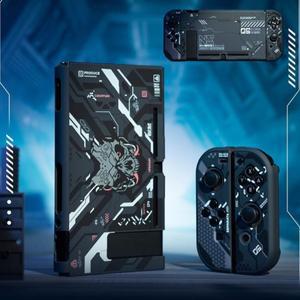 [호환품]메카 매트 하드 케이스 닌텐도 호환 스위치 호환 NS 조이 콘 게임 컨트롤러 스킨 백 커버 전체 보