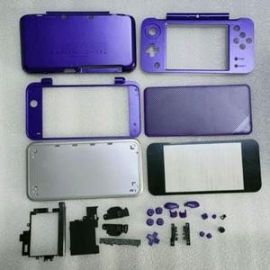 [호환품]퍼플 컬러 풀 하우징 ABXY 단추 신형 2DS XL 쉘 커버 케이스 닌텐도 호환 LL 게임 콘솔 보호대 액