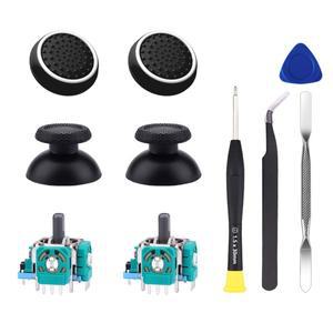 [호환품]PS5 듀얼센스 컨트롤러 수리 부품 액세서리용 아날로그 스틱 조이스틱 교체용 그립