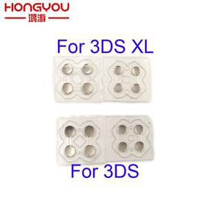 [호환품]크로스 키 ABXY 버튼 메탈 전도 스트립 3DS XL LL 컨트롤러 d패드 돔 스냅 PCB 보드 필름 10 쌍