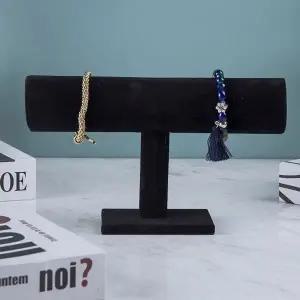 [하프클럽/]헤어끈보관대 시계 헤어끈 수납 목걸이 주얼리전시대 T자