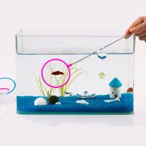 어항 물고기 새우 구피 뜰채 부유물 청소 치어 분리 열대어키우기