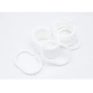 화이트 샤워커튼고리 12개입 세트 국내생산 샤워커튼고리 샤워커텐링