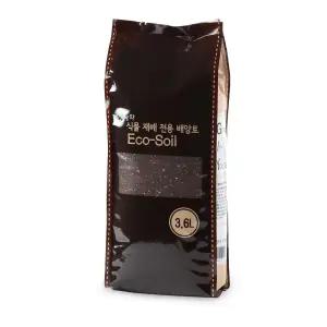 (꿈쟁이) 식물 재배 전용 에코쏘일 3.6L 꿈쟁이 텃밭세트 텃밭키우기