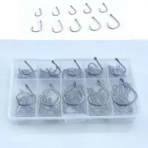 낚시 바늘 세트 낙싯바늘 후킹 태클박스 500개세트 낚시바늘세트 낚시용품 바늘세트 낚시바늘 낚싯바늘